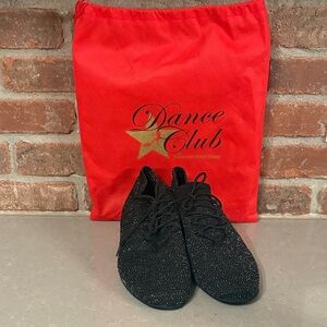 Dance Club Black Sparkle Dance Shoes